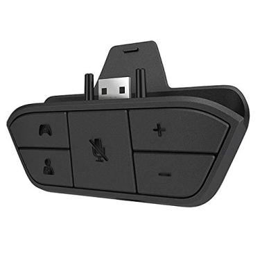 Imagem de Adaptador de fone de ouvido estéreo para Xbox One e Xbox Series X|S e Elite Controller – Conversor de áudio para fone de ouvido para bate-papo de voz e jogos de som, e monitoramento de microfone e controle de volume como acessórios para Xbox