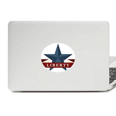 Imagem de Pentagrama Liberty Slogan America Country City Vinil Emblema Gráfico Laptop Adesivo Notebook Decalque