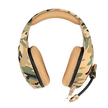 Imagem de Docooler ONIKUMA K1 Headsets com Microfone - Camuflagem Amarelo