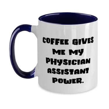 Imagem de Caneca Best Physician Assistant Two Tone 325 ml, Coffee Give Me My, For Coworkers, Gift From Boss, Cup For Physician Assistant