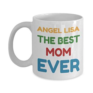 Imagem de Caneca personalizada para mãe - Caneca personalizada com imagem de mãe - Presentes para mãe - Adicione foto e nome para sua mãe - Ideia de presentes para o dia das mães - Caneca de café de 325 ml