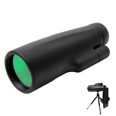 Imagem de Telescópio Monocular 12X50 de alta ampliação e alta definição telescópio de grande abertura, à prova d'água para foco rápido, adequado para observação de pássaros, caminhadas