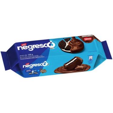Imagem de Biscoito Recheado Chocolate Com Cobertura - Negresco 120G