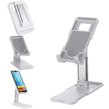 Imagem de IT-BLUE Suporte para Celular e Tablet, Articulado, Altura e Base Extensível (Branco)