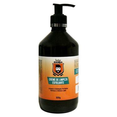 Imagem de Creme de Limpeza Esfoliante Senhor Barba: limpa, esfolia e hidrata a pele.-Masculino