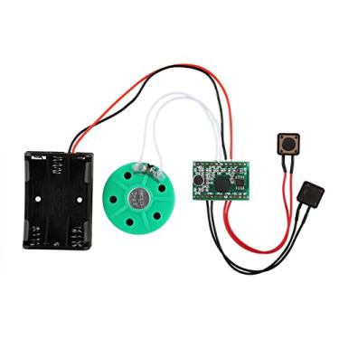 Imagem de Gravador De Voz Sluffs Para Bicho De Pelúcia, Módulo De Cartão De Felicitações DIY, Módulo De Som De Voz Gravável De 30 Anos Saudação De Voz Para Natal/presentes