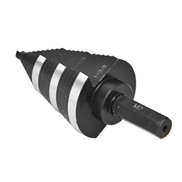 Imagem de Broca Escalonada, Remoção Rápida de Cavacos Broca Reta Escapada para Chapa Metálica e Madeira de 0,2 pol.