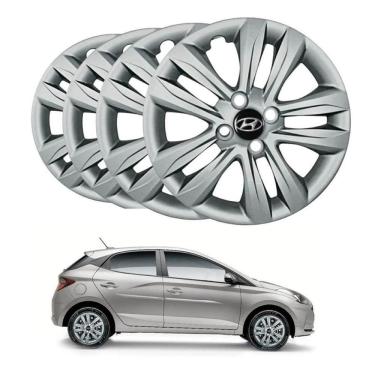 Imagem de Jogo De Calota Hyundai Hb20 Aro 15 2017 2018 2019 C/ 4pçs