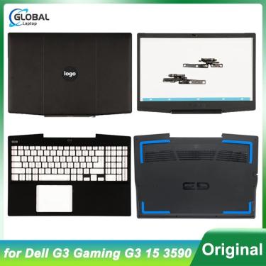 Imagem de Nova caixa do portátil para dell g3 gaming g3 15 3590 lcd capa traseira/moldura dianteira/encosto de