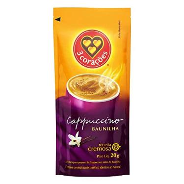 Imagem de 3 Corações Cappuccino Baunilha Sachê 20G