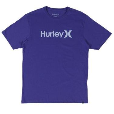 Imagem de Camiseta Hurley Silk O&O Solid Roxo