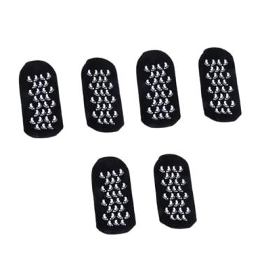 Imagem de DOITOOL 3 Pares meias hidratantes para pés rachados meias de gel meias hidratantes para os pés meias para cuidados com os pés meias de boca rasa proteção protetor de pé seiva