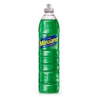 Imagem de Detergente Minuano Lava Louças Limão 500ml - Embalagem Com 24 Unidades