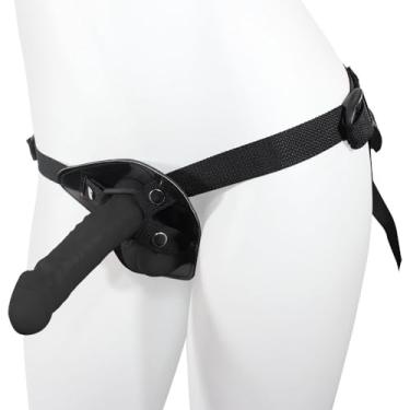 Imagem de Cinta Peniana Ajustável com Pênis Realístico Ares 15 x 4cm Preto
