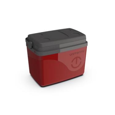 Imagem de Cooler Caixa Térmica 30 Litros Floripa C/Alça P/Praia Pesca Camping Piscina Churrasco (Vermelho)