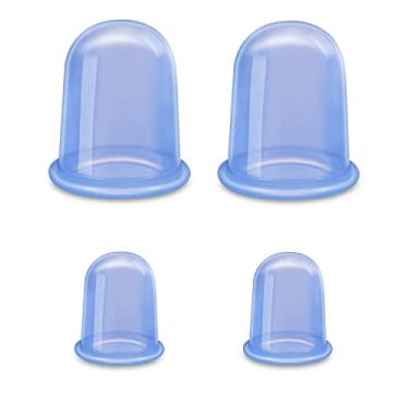 Imagem de Conjuntos de terapia com ventosas de silicone, massageador anticelulite – ventosa a vácuo para tratamento de celulite – incrível removedor de celulite