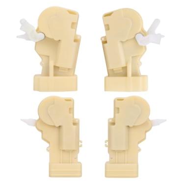 Imagem de Pacote com 4 unidades de acionador dianteiro/traseiro e atuador de bloqueio de porta lateral do passageiro, compatível com Lexus GS300 GS400 GS430 Toyota Prius Substituição # 69120-30010 69110-30010 69140-30110 69130-30110 (4 FL+FR+RL+RR)