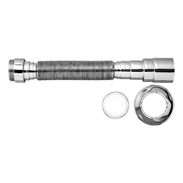 Imagem de SIFAO TUBO EXTENSIVO CROMADO C/CANOPLA 70CM