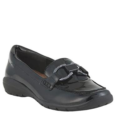 Imagem de Easy Spirit Mocassim feminino Avienta, Preto envernizado, 35