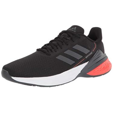 Imagem de adidas Tênis de corrida masculino Response Sr, OS, Preto/cinza/cinza pomba, 45