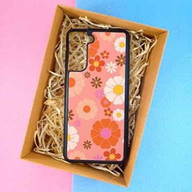 Imagem de Capa de TPU Flower PC para Samsung Galaxy S20 Ultra S10 Lite 2020 S9 S8 Plus S7 S6 S10 5G Capa Borda, A2, para Galaxy S20 ultra