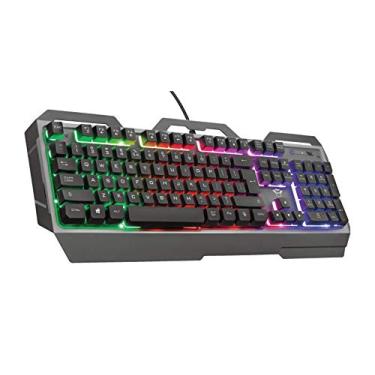 Imagem de Teclado Gamer Multicolor GXT 856 Torac em Metal Anti-ghosting 12 teclas Multimídia - 23577 Trust, Preto, Grande