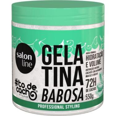 Imagem de Gelatina Salon Line To De Cachos Babosa 550g
