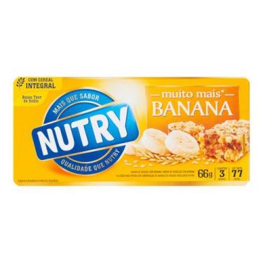 Imagem de Barra De Cereal Banana Nutry 66g
