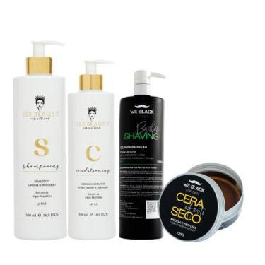 Imagem de Kit Família We Black e Jer Beauty - Cuidado Profissional Completo para