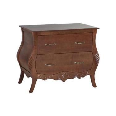 Imagem de Cômoda Clássica Entalhada Imperatriz 2 Gavetas - Tommy Design - Classi