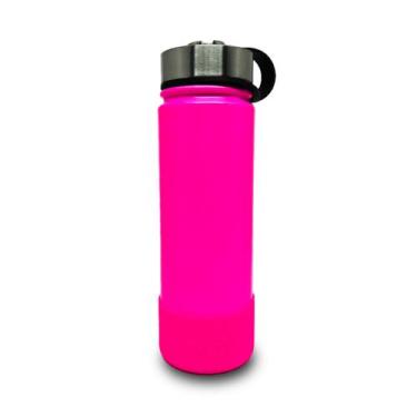 Imagem de Garrafa Térmica 650ml Academia Caminhada churrasco bebida cerveja agua