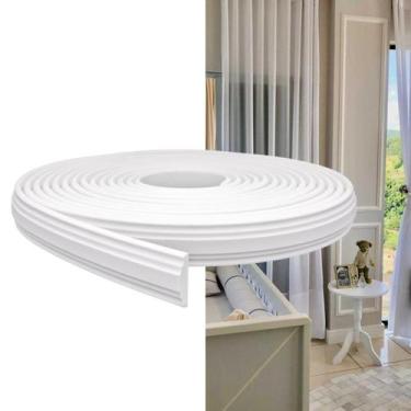 Imagem de Rodameio Boiserie EVA Autocolante 3,8cm Rm61 7 Metros MeuRodapé