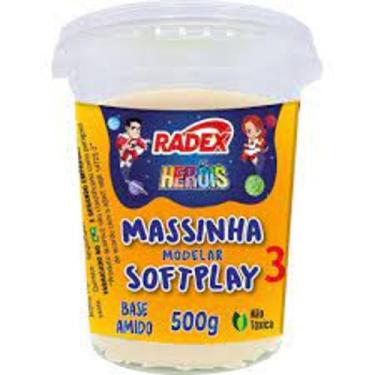 Imagem de Massa Modelar 500g Herois Branco - Radex