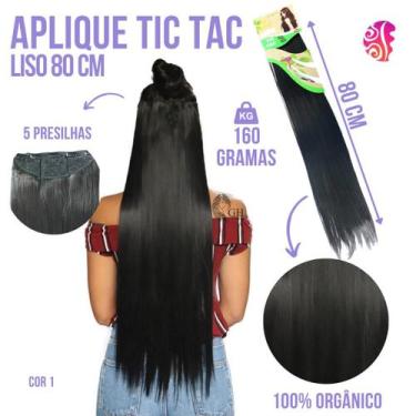 Imagem de Aplique Tic Tac Liso 80 Centímetros Cheio Idêntico Ao Humano - Removív