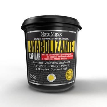 Imagem de Máscara Creme Fortificante Anabolizante Capilar NatuMaxx 250gr