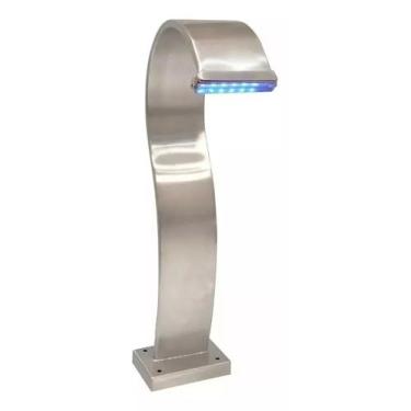 Imagem de Cascata Piscina Modelo Slim 70cm + Controladora - Universal Inox 