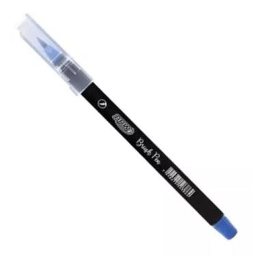 Imagem de Caneta Pincel Brush Pen Aquarelavél (Marcador Artístico) BRW, AZUL