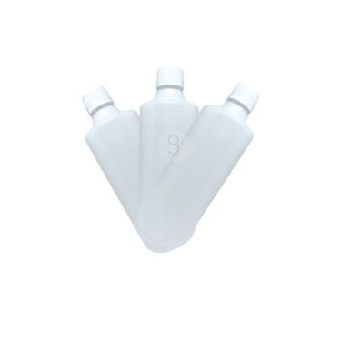 Imagem de Pote 500ml Para Desinfetante Com Tampa Lacre Branco - 5un - S3 Embalag