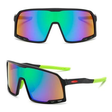 Imagem de Óculos De Sol Esportivo Masculino Feminino Ciclismo Preto