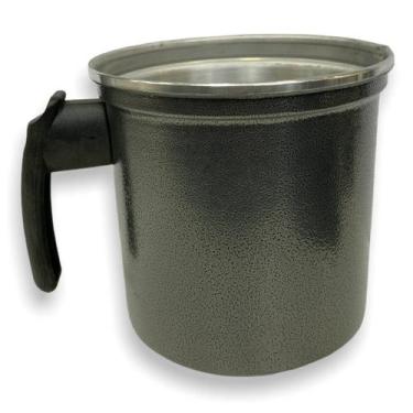 Imagem de Leiteira Fervedor Caneco Preto Craqueado 14cm (1.5 Litro) - PREDILETA