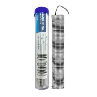 Imagem de Solda para Profissionais, Estanho 0,8mm, para Engenharia, Reparos, Ele