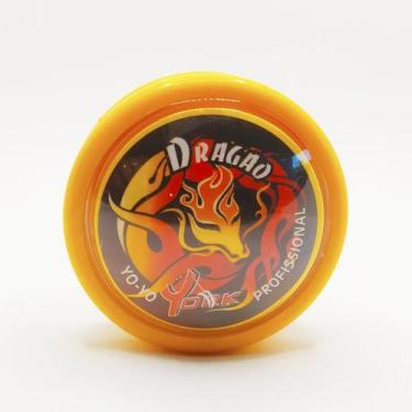 Imagem de Yoyo York Profissional Dragão Amarelo + 3 cordas ( Ioio, Yo-yo), Amare