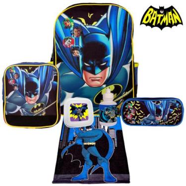 Imagem de Mochila Infantil de Costas Batman e Itens Toys 2U Preço Bom
