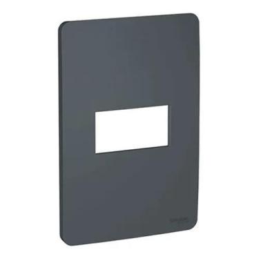 Imagem de Placa 4x2 1 Modulo Orion Schneider Stellar Black S730101294