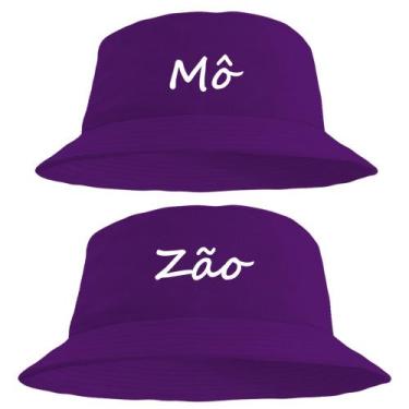 Imagem de Kit Casal Chapéu Bucket Hat Estampado Mozao - MP Moda Masculina, Único