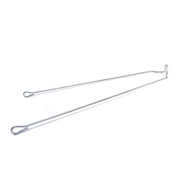 Imagem de Haste Paralama 380mm Zincado Prata - Machine Motors