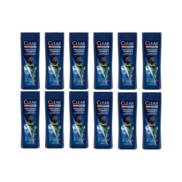 Imagem de Shampoo Clear 200Ml Men Hidrat Campea - Kit C/12Un