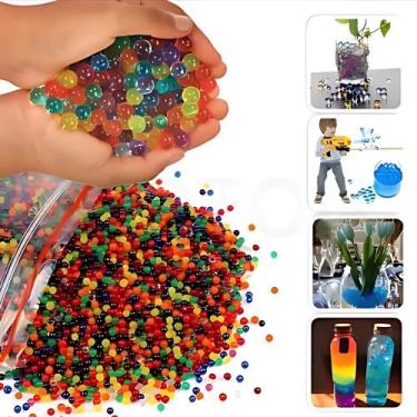 Imagem de 20.000 Mil Bolas Orbeez / Bolinhas De Gel P/ Gelblaster (7 À 8mm) 20.0