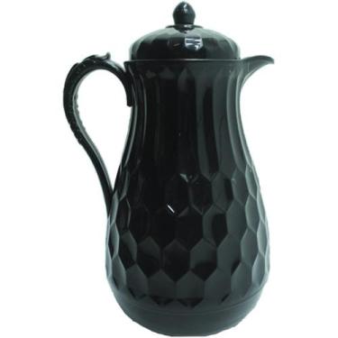 Imagem de Garrafa Térmica 1L Preto Elegante Vintage Café Bulé Chá - Gici Home