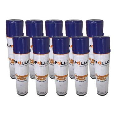 Imagem de KIT 10 Anti Respingo Solda Sem Silicone 400ml Incolor Apollo 250g